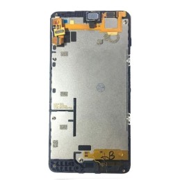 LCD screen Microsoft (Nokia) Lumia 640 with touch screen and frame black original (used  grade B)