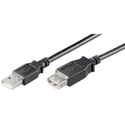 PREKĘ TURIME VIETOJE. Laidas USB/F-USB/M 3m