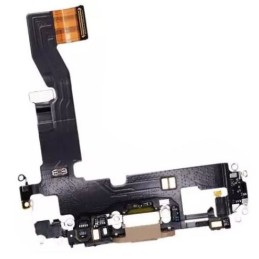 Lanksčioji jungtis skirta iPhone 12/12 Pro įkrovimo kontaktų, su mikrofonu Gold naudota ORG