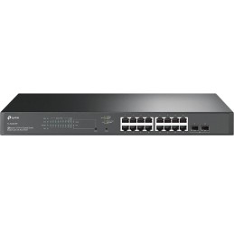 Switch|TP-LINK|JetStream|TL-SG2218P|Desktop/pedestal|16x10Base-T / 100Base-TX / 1000Base-T|2xSFP|PoE+ ports 16|150 Watt