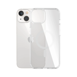 PanzerGlass | HardCase MagSafe Compatible | Back protection | Apple | iPhone 14/13 | 100% Recycled Polyurethane (TPU) | Clear
