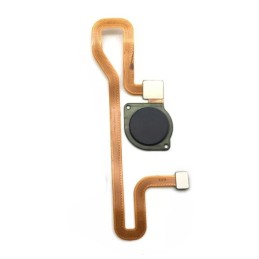 Lanksčioji jungtis Huawei Y6 2018 su juodu pirštų atspaudų jutikliu (fingerprint) ORG