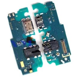 Lanksčioji jungtis Samsung A047 A04S 2022 su įkrovimo kontaktu, mikrofonu, ausinių lizdu originali (service pack)