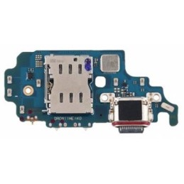 Flex Samsung G998 S21 Ultra for plugin, microphone, SIM reader original (service pack)