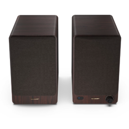 Sharp CP-SS30 Bookshelf Speakers, Brown | Sharp | Speakers | CP-SS30(BR) Bookshelf | 60 W | Bluetooth | Brown