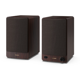 Sharp CP-SS30 Bookshelf Speakers, Brown | Sharp | Speakers | CP-SS30(BR) Bookshelf | 60 W | Bluetooth | Brown