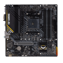 Asus | TUF GAMING A520M-PLUS II | Processor family AMD | Processor socket AM4 | DDR4 DIMM | Memory slots 4