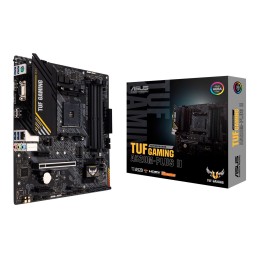 Asus | TUF GAMING A520M-PLUS II | Processor family AMD | Processor socket AM4 | DDR4 DIMM | Memory slots 4