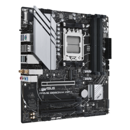 Asus | PRIME B650M-A WIFI II | Processor family AMD | Processor socket AM5 | DDR5 DIMM | Memory slots 4