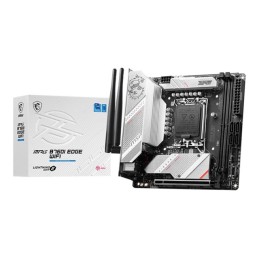 MSI | MPG B760I EDGE WIFI | Processor family Intel | Processor socket  LGA1700 | DDR5 DIMM | Memory slots 2