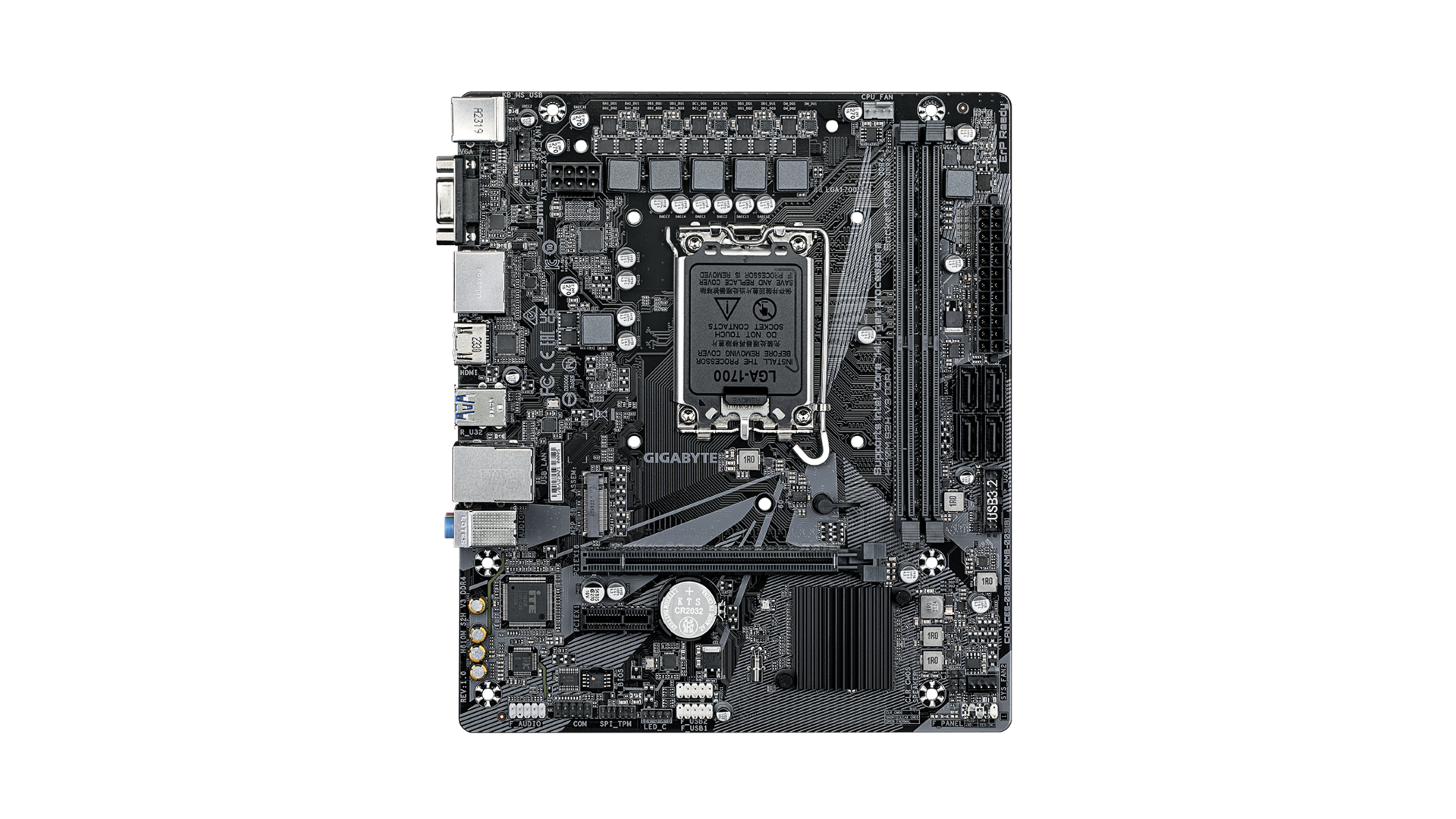 Gigabyte | H610M S2H V3 DDR4 G1.0 | Processor family Intel | Processor socket LGA1700 | DDR4 Gigabyte | H610M S2H V3 DDR4 G1.0 | Processor family Intel | Processor socket LGA1700 | DDR4