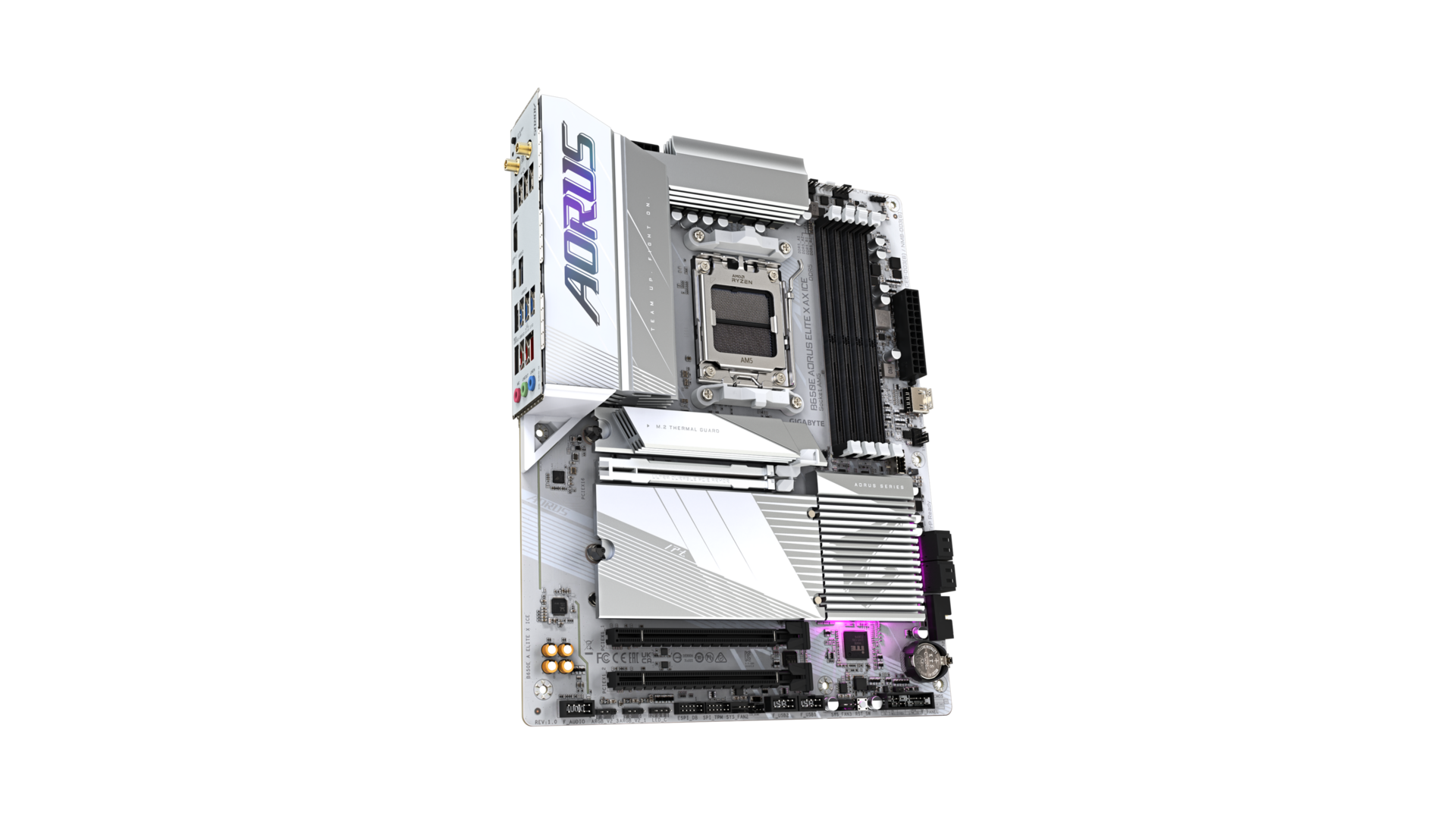 Gigabyte B650E A ELITE X ICE | Processor family AMD | Processor socket AM5 | DDR5 Gigabyte B650E A ELITE X ICE | Processor family AMD | Processor socket AM5 | DDR5