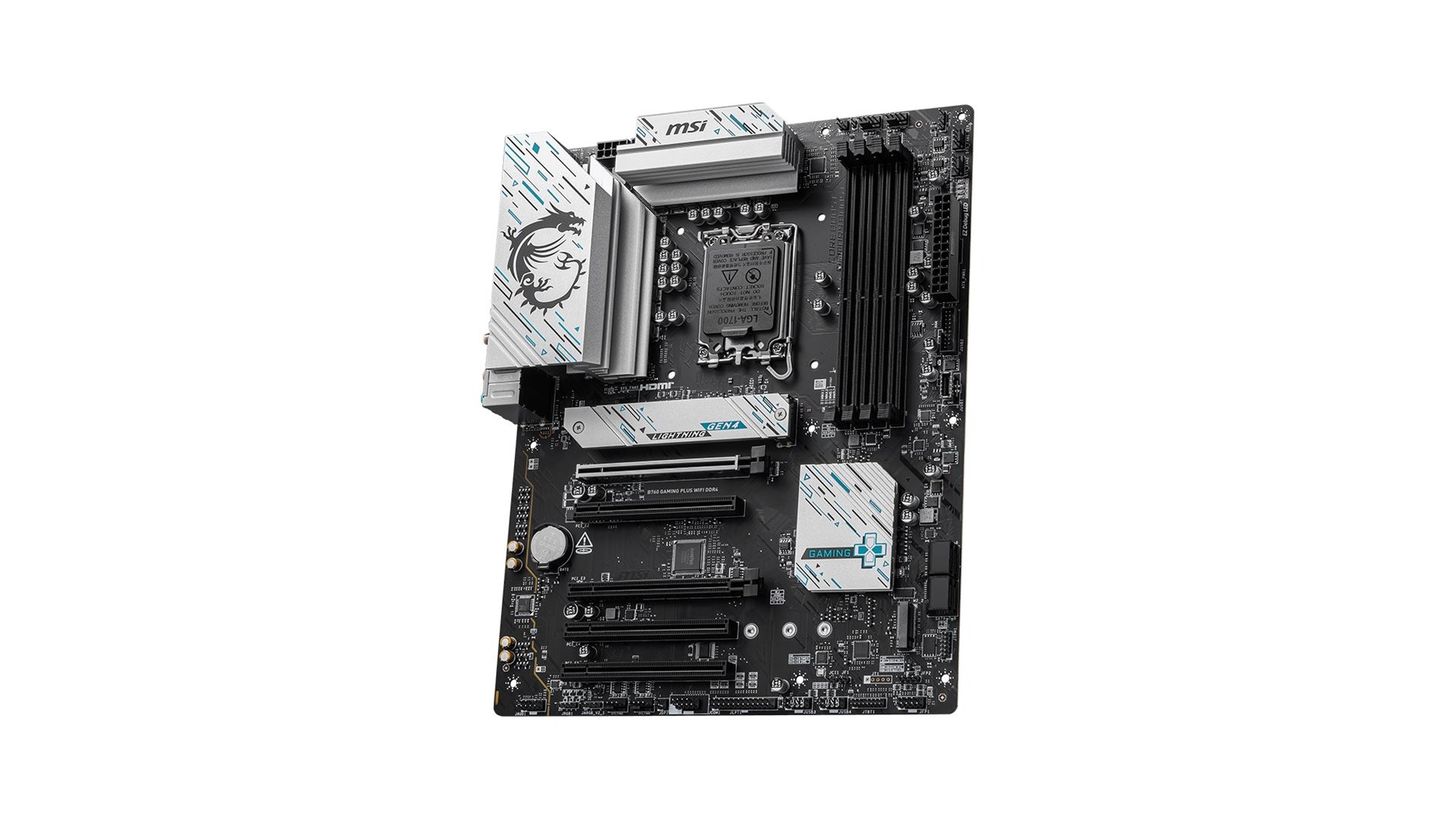 MSI B760 GAMING PLUS WIFI DDR4 | Processor family Intel | Processor socket LGA1700 | DDR4 MSI B760 GAMING PLUS WIFI DDR4 | Processor family Intel | Processor socket LGA1700 | DDR4