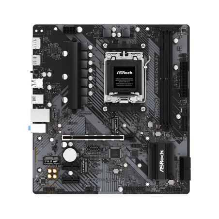 ASRock A620M-HDV/M.2+ | Processor family AMD | Processor socket AM5 | DDR5 | Supported hard disk drive interfaces SATA, M.2