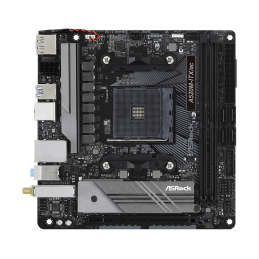 ASRock A520M-ITX/AC | Processor family AMD | Processor socket AM4 | DDR4 | Supported hard disk drive interfaces SATA, M.2