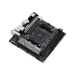 ASRock A520M-ITX/AC | Processor family AMD | Processor socket AM4 | DDR4 | Supported hard disk drive interfaces SATA, M.2