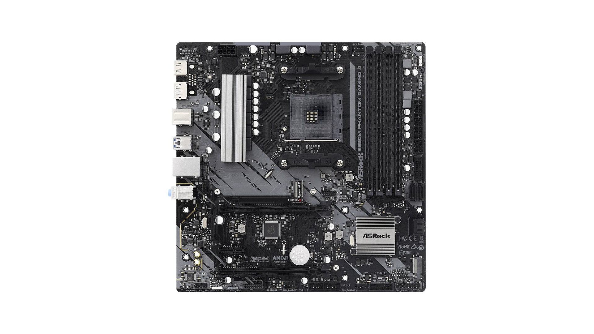 ASRock B550M Phantom Gaming 4 | Processor family AMD | Processor socket AM4 | DDR4 ASRock B550M Phantom Gaming 4 | Processor family AMD | Processor socket AM4 | DDR4