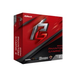 ASRock B550M Phantom Gaming 4 | Processor family AMD | Processor socket AM4 | DDR4