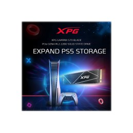 ADATA | XPG Gammix S70 BLADE | 1000 GB | SSD form factor M.2 2280 | Solid-state drive interface  PCIe Gen4x4