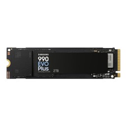 Samsung SSD | 990 EVO Plus | 2000 GB | SSD form factor M.2 2280 | Solid-state drive interface NVMe | Read speed 7250 MB/s