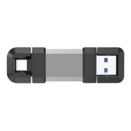Silicon Power Dual USB Drive | Mobile C51 | 64 GB | USB Type-A and USB Type-C | Silver