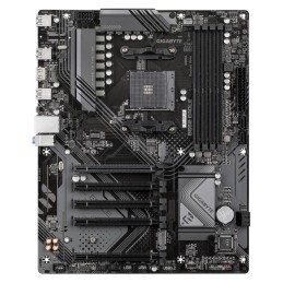 Mainboard|GIGABYTE|AMD B550|SAM4|ATX|Memory DDR4|Memory slots 4|4xPCI-Express 3.0 1x|1xPCI-Express 4.0 16x|2xM.2|1xHDM