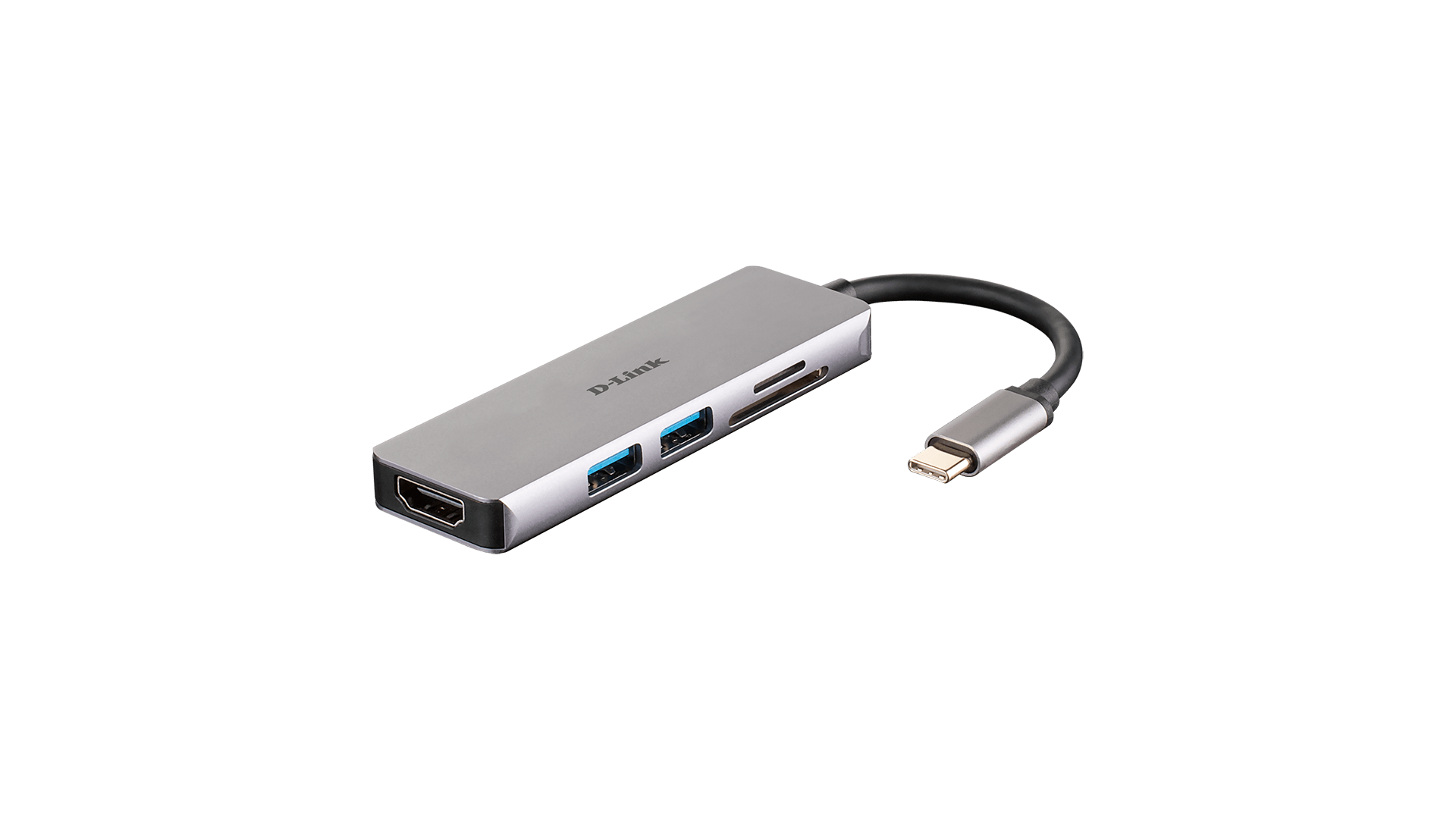 D-Link | 5-in-1 USB-C™ Hub with HDMI and SD/microSD Card Reader | DUB-M530 | USB Type-C D-Link | 5-in-1 USB-C™ Hub with HDMI and SD/microSD Card Reader | DUB-M530 | USB Type-C