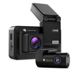 Navitel | Dashcam with 2K video quality | R480 2K | IPS display 2'', 320х240 | Maps included