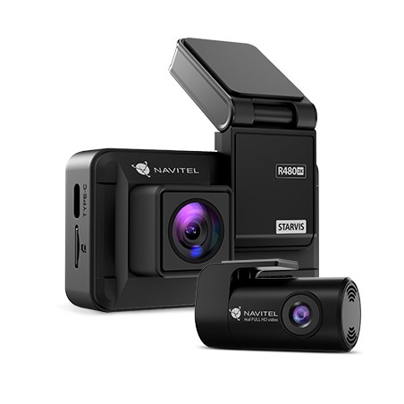 Navitel | Dashcam with 2K video quality | R480 2K | IPS display 2'', 320х240 | Maps included