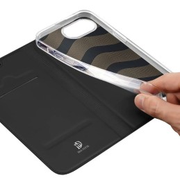 PREKĘ TURIME VIETOJE. Dėklas Dux Ducis Skin Pro Apple iPhone 16e juodas