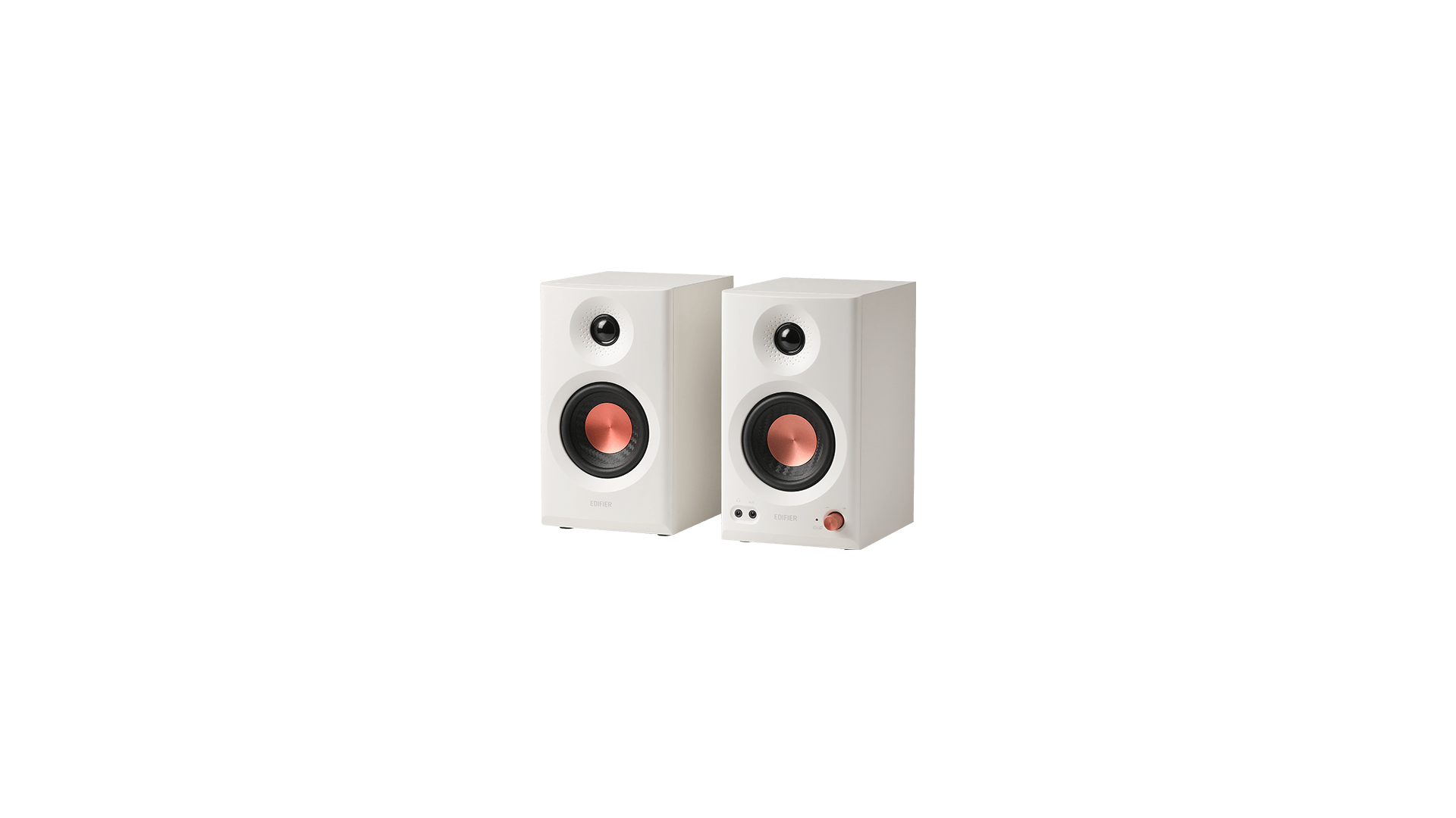 Edifier | Powered Studio Monitor Speakers | MR3 | 18W x 2 W | Bluetooth | White | ≥ 85 dB | Wireless connection Edifier | Powered Studio Monitor Speakers | MR3 | 18W x 2 W | Bluetooth | White | ≥ 85 dB | Wireless connection