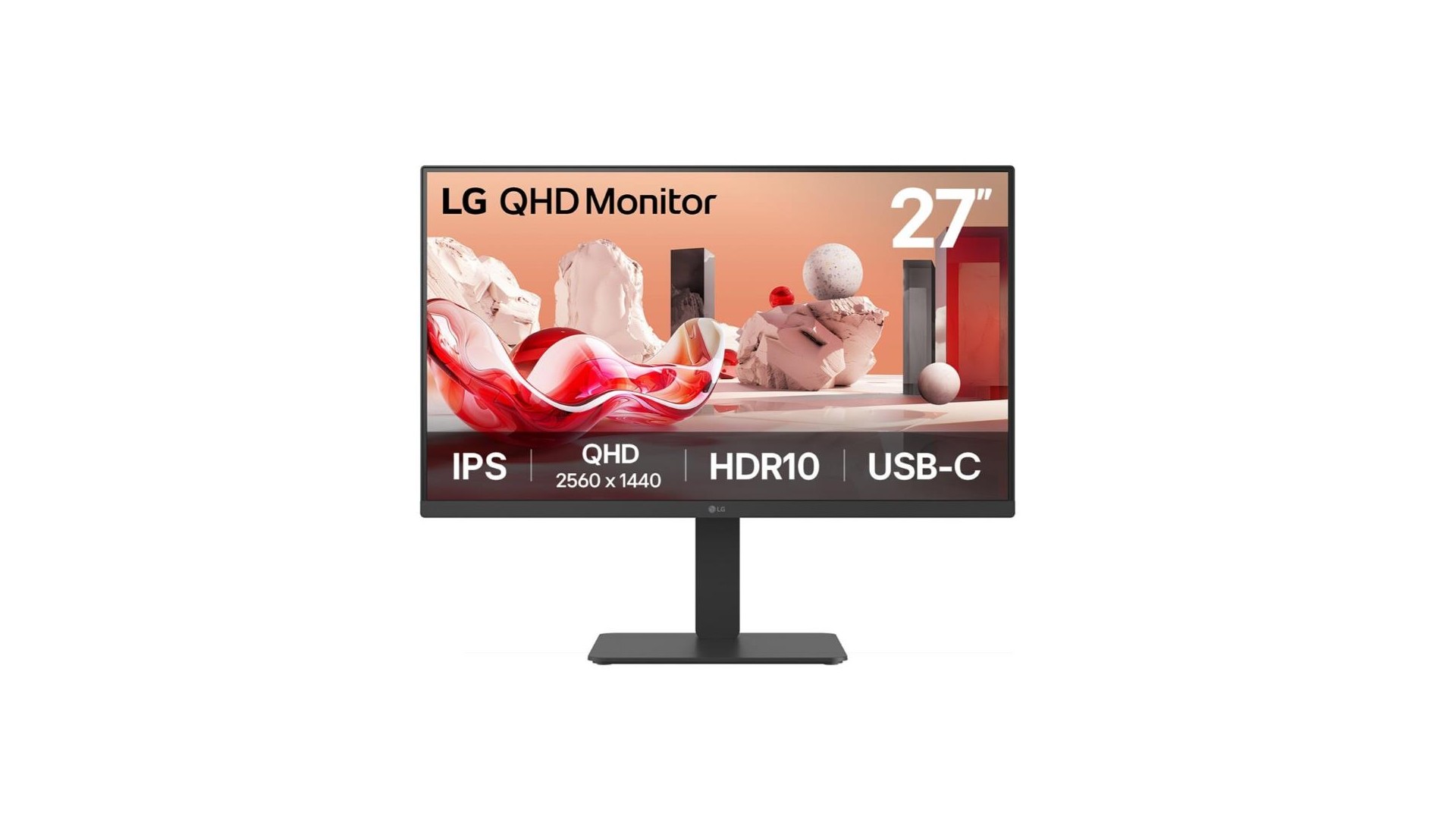LCD Monitor|LG|27BA65QB-B|27"|Panel IPS|2560x1440|16:9|100Hz|Matte|5 ms|Speakers|Swivel|Pivot|Height adjustable|Til LCD Monitor|LG|27BA65QB-B|27"|Panel IPS|2560x1440|16:9|100Hz|Matte|5 ms|Speakers|Swivel|Pivot|Height adjustable|Til