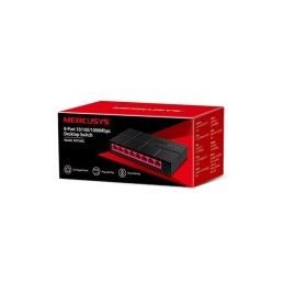 PREKĘ TURIME VIETOJE. Net switch Mercusys MS108G