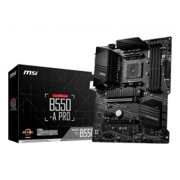 MSI | B550-A PRO | Processor family AMD | Processor socket AM4 | DDR4 DIMM | Memory slots 4