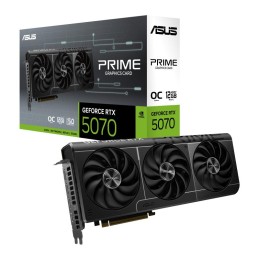 Graphics Card|ASUS|NVIDIA GeForce RTX 5070|12 GB|GDDR7|192 bit|PCIE 5.0 16x|Triple slot Fansink|1xHDMI|3xDisplayPor