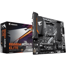 Gigabyte | B550M AORUS ELITE 1.0 | Processor family AMD | Processor socket AM4 | DDR4 DIMM | Memory slots 4