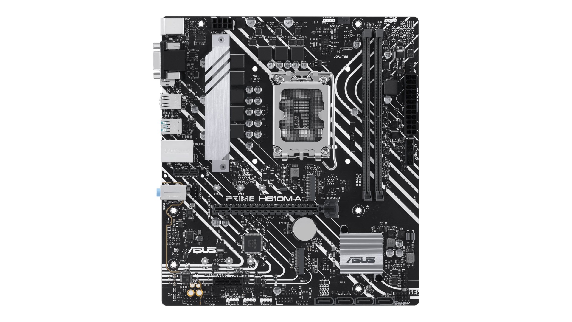 ASUS PRIME H610M-A-CSM LGA1700 2DDR5 MB ASUS PRIME H610M-A-CSM LGA1700 2DDR5 MB