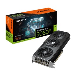 Graphics Card|GIGABYTE|NVIDIA GeForce RTX 5060 Ti|16 GB|GDDR7|128 bit|PCIE 5.0 16x|GPU 2647 MHz|Triple slot Heatpipe|1xHDM