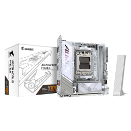 Gigabyte X870I AORUS PRO ICE | Processor family AMD | Processor socket AM5 | DDR5 SDRAM