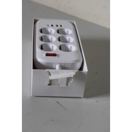 SALE OUT. ColorWay CW-CHE64PDW Power Socket: 6xEU plugs/3xUSB-A/1xUSB-C White 2M | ColorWay | Power Socket | CW-CHE64PDW