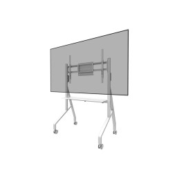 Neomounts Floor stand | FL50-525WH1 TV trolley | Adjustable Height | 55-86 " | Maximum weight (capacity) 76 kg | White