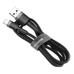PREKĘ TURIME VIETOJE. USB lightning kabelis Baseus 2m