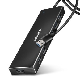 I/O HUB USB3.2 7PORT FLAT/1M HUE-F7A AXAGON