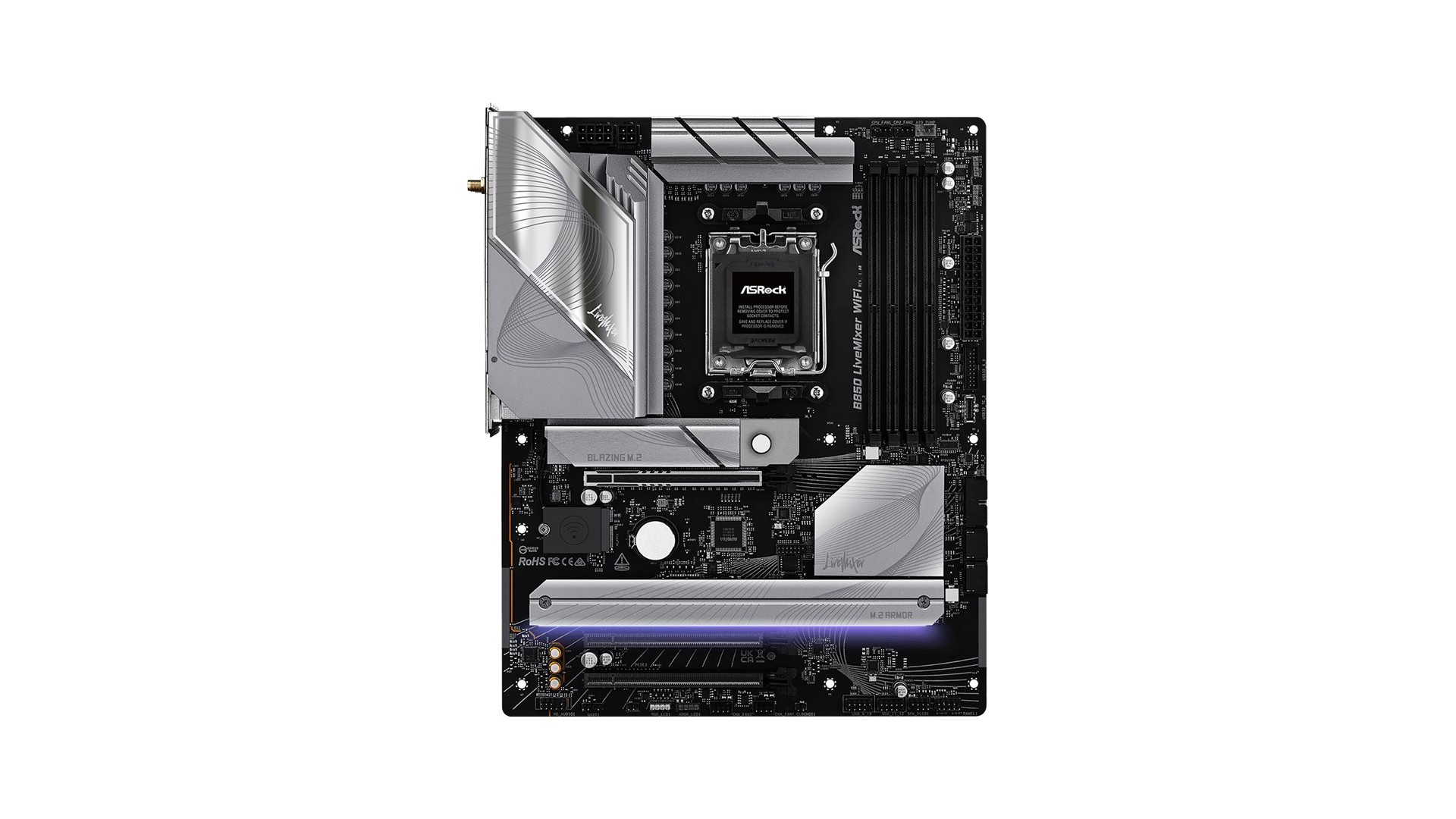 ASROCK B850 LiveMixer WiFi AM5 MB ASROCK B850 LiveMixer WiFi AM5 MB
