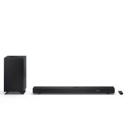 Sharp | 3.1.2 Dolby Atmos/DTS:X Soundbar with Wireless Subwoofer | HT-SBW53121(BK) | 550 W | Bluetooth | Black