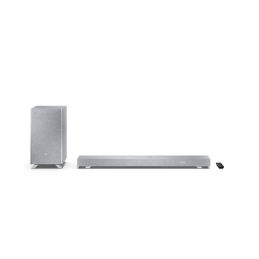 Sharp | 3.1.2 Dolby Atmos/DTS:X Soundbar with Wireless Subwoofer | HT-SBW53121(SL) | 550 W | Bluetooth | Silver