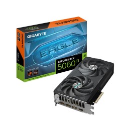 Graphics Card|GIGABYTE|NVIDIA GeForce RTX 5060 Ti|16 GB|GDDR7|128 bit|PCIE 5.0 16x|GPU 2617 MHz|Dual Slot Fansink|1xHDM