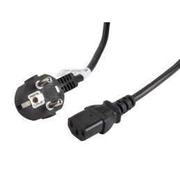 Lanberg | CEE 7/7 to IEC 320 C13 Power Cord | CA-C13C-11CC-0030-BK