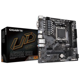 Mainboard|GIGABYTE|AMD A620|SAM5|Micro-ATX|Memory DDR5|Memory slots 2|1xPCI-Express 3.0 1x|1xPCI-Express 4.0 16x|1xM.