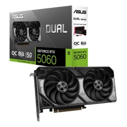 Graphics Card|ASUS|NVIDIA GeForce RTX 5060|8 GB|GDDR7|128 bit|PCIE 5.0 16x|Dual Slot Fansink|1xHDMI|3xDisplayPor